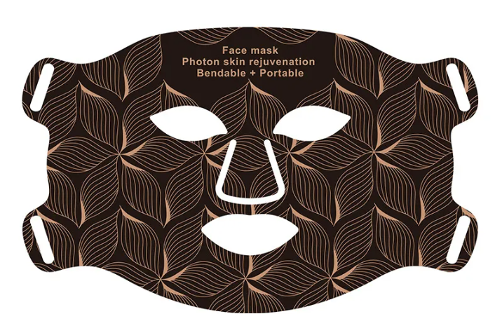Mascarilla facial LED de silicona