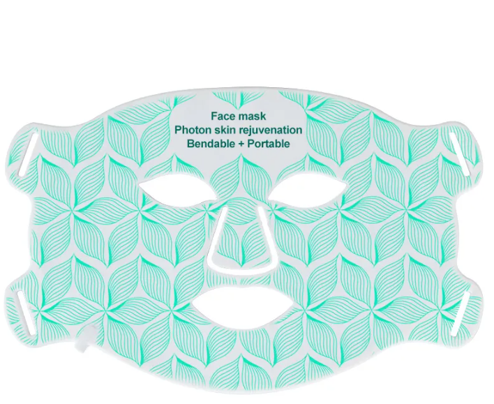 Mascarilla facial LED de silicona
